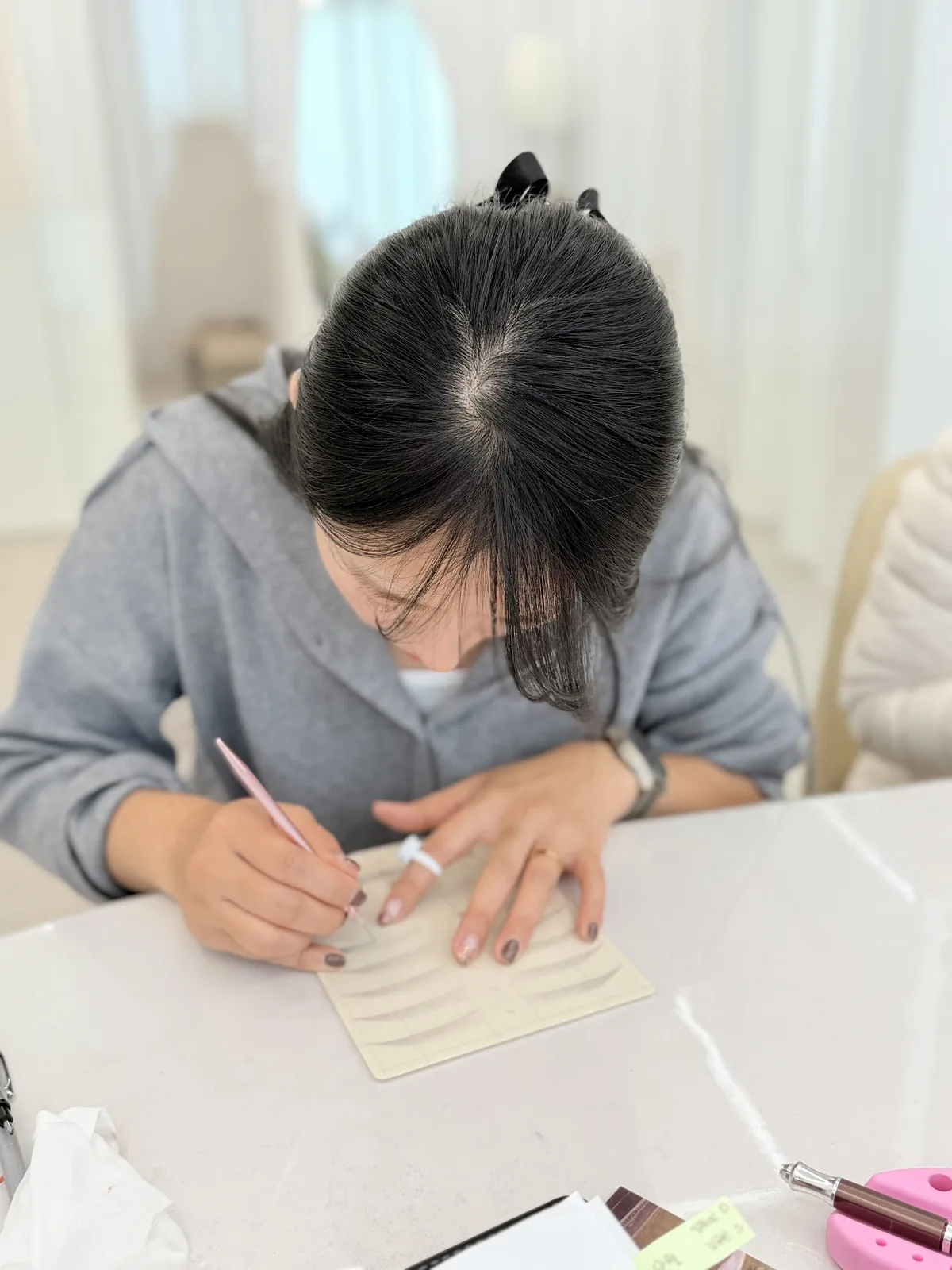 태브로우 실무 수업 모습 일곱 번째